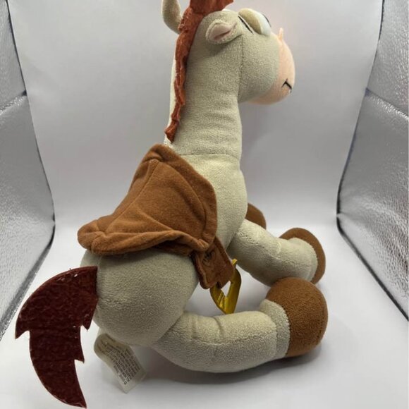 Disney Parks Toy Story “BULLSEYE” Plush Pixar Poseable Jointed Legs Bendable 17” - Picture 4 of 6